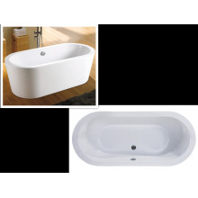 Upc Iapmo Approved Top View Freestanding Bath